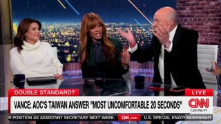 CNN Panel Melts Down After Kevin O'Leary Compares AOC's Munich Word Salad To Kamala Harris