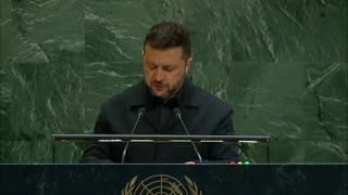 Volodymyr Zelenskyy Warns UN of AI-Driven Arms Race in Fiery Anti-Russia Plea - September 24, 2025