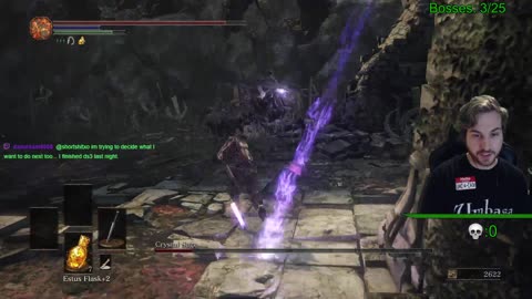 Deathless All Bosses VS. Broadsword attempt (DARK SOULS 3)