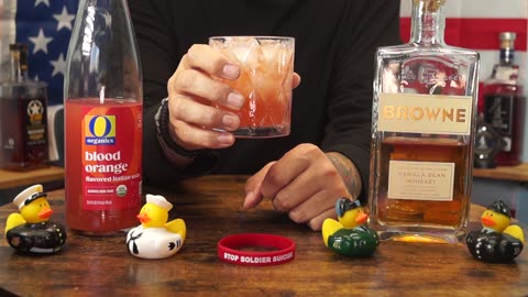 Thomas Herman - Browne Vanilla Bean Whiskey & Organics Blood Orange Soda