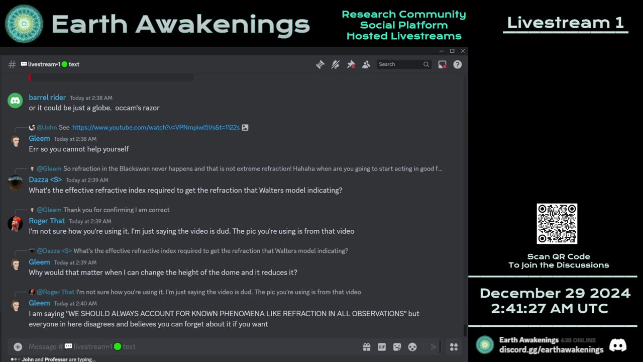 Earth Awakenings - Livestream 1 - #2082