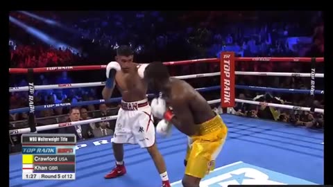 Combat de Boxe Amir Khan vs Terrence Crawford