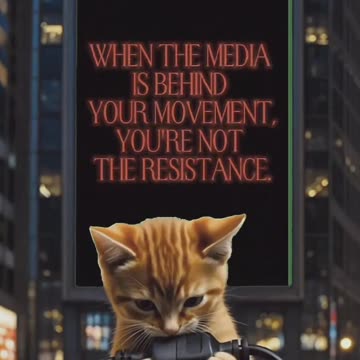 When the media is behind your movement...