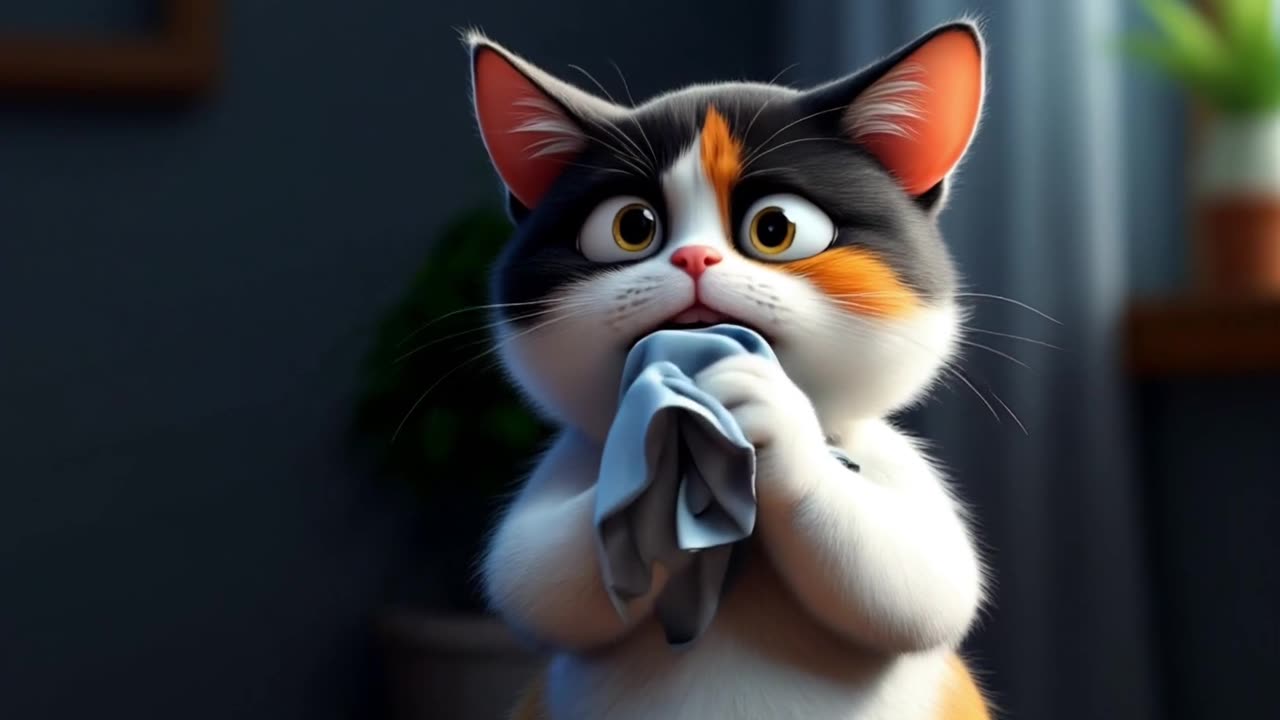 Sniffle Cat