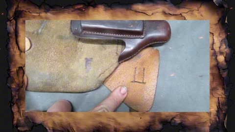 🇩🇪 WWII GERMAN MAUSER HSc PISTOL HOLSTER – 1940