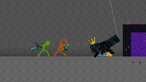Cave Spider Roller Coaster - Animation vs. Minecraft Shorts