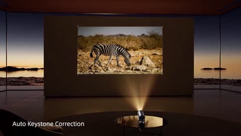 Compact Wi-Fi projector for home