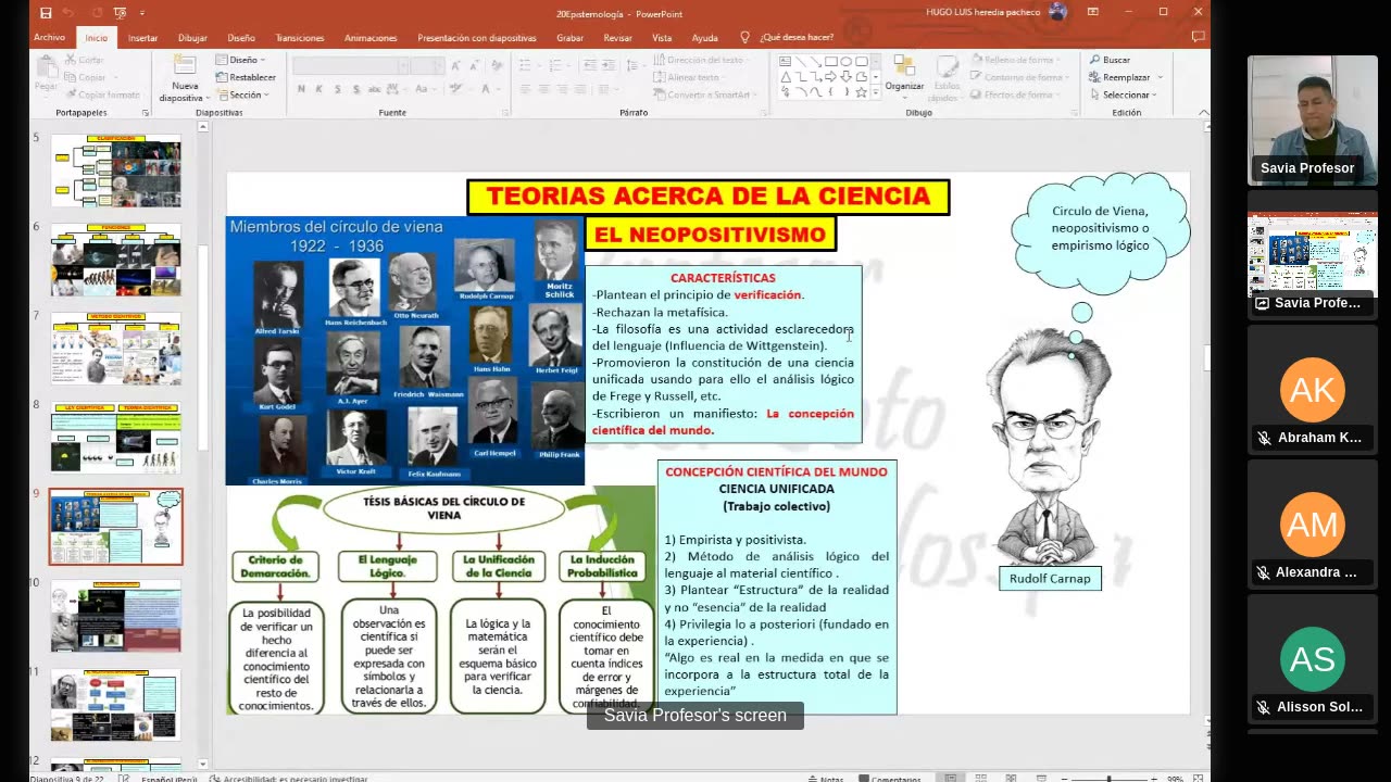 SAVIA SEMIANUAL 2024 | Semana 11 | Filosofía