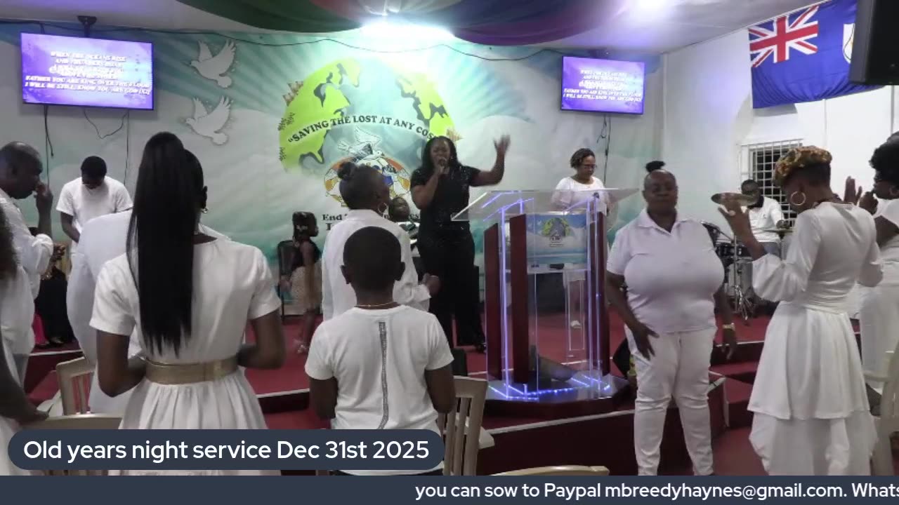 Old years night service Dec 31st 2025