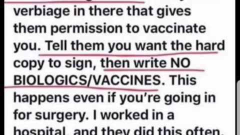 WARNING - Be Careful of Hospitals