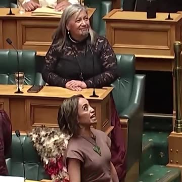 Island jogger Fatigue New Zealand's parliament has been suspended after an unplanned haka broke out