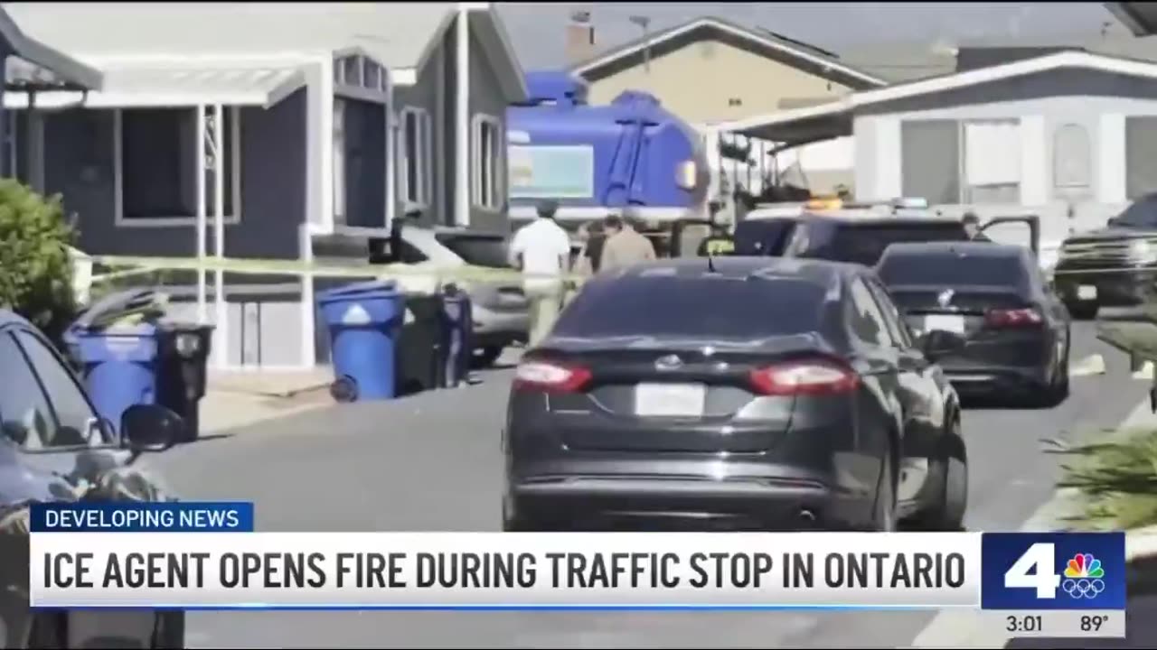 ICE officer opens fire in California after another vehicle tries to run over and kill Federal Agents