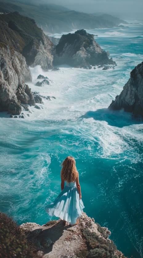 The video is made with AI, it may be artificial