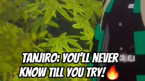 💥 Tanjiro Never Gives Up! Even When His Friend Loses Hope 😢