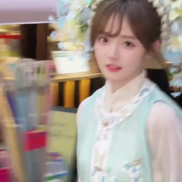 Daily Beauty EP 664 | Sensual Azure Dress Teasing Model Pose