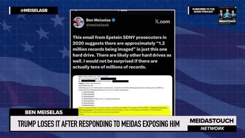 Trump LOSES IT after RESPONDING TO MEIDAS Exposing Him
