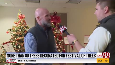 November 17, 2025 - Christmas Festival of Trees at the Indiana Historical Society
