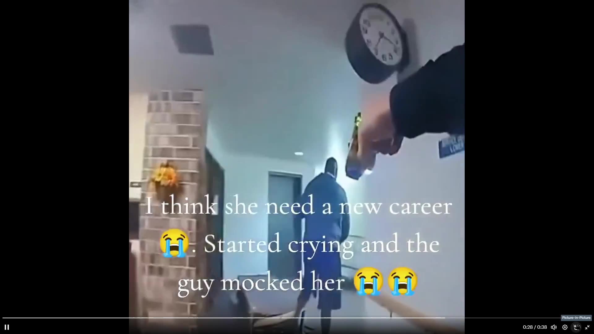 Cops try to tase criminal, he laughs at female cop, makes her cry. WTF?