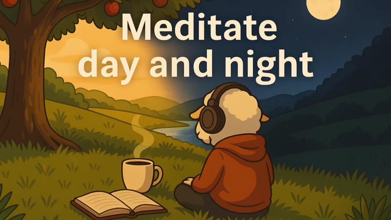 Psalm 1 Meditation (Full Chapter) | The Blessed Path | Peaceful Christian Scripture Meditation