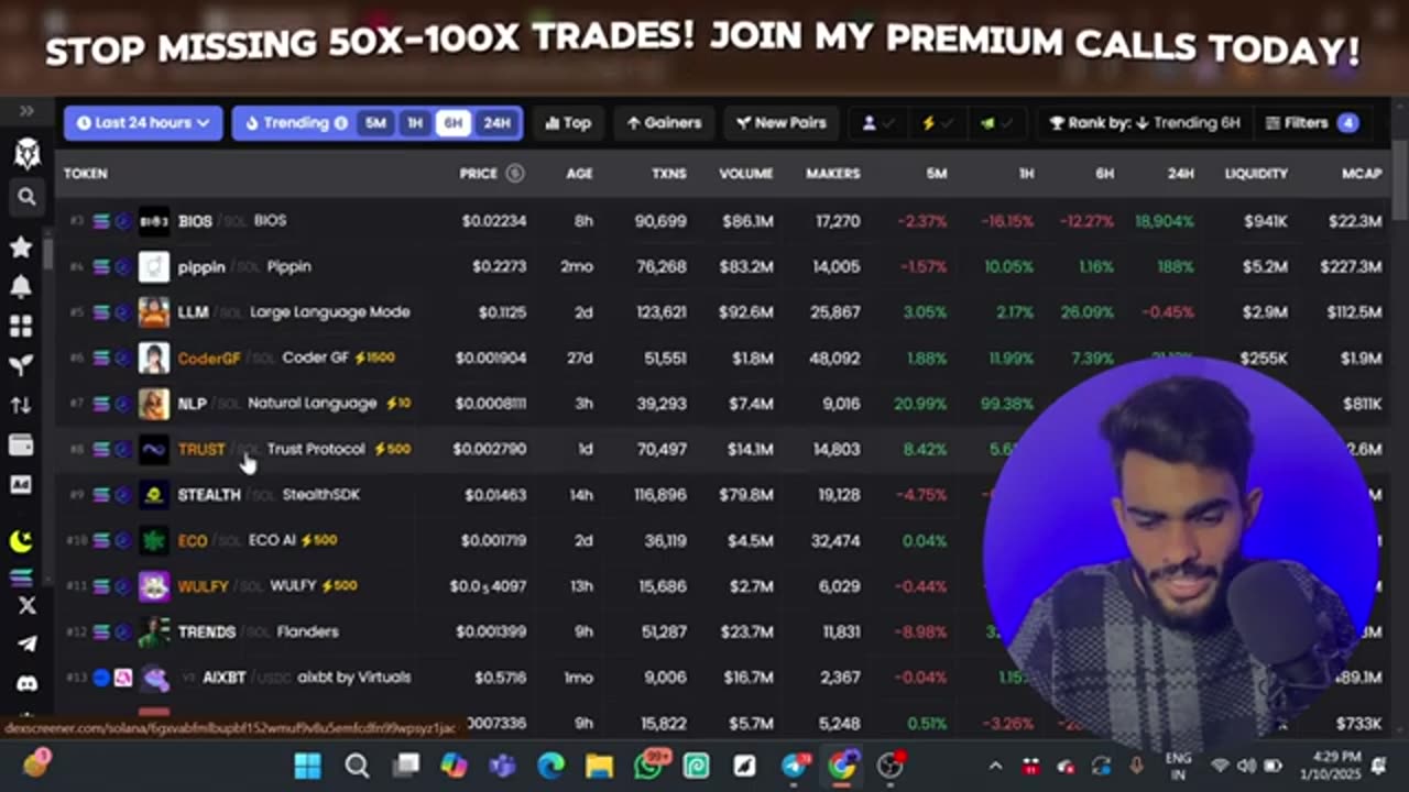 Best Trading Strategies for Finding 100x Low Cap Coin Gems Using DEX Screener!