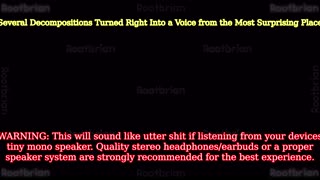 Several Decompositions Turned Right Into a Voice from the Most Surprising Place (Soundtrack)