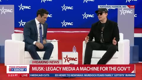 Elon Musk talks DOGE mission, explains Dems committing 'treason' at CPAC