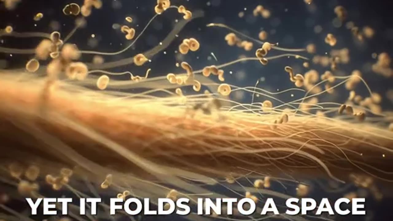 DNA could Reach the sun, yet hide in invisible, A cosmic journey within you