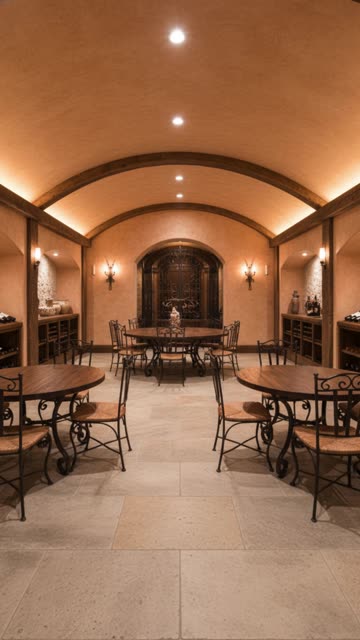 Mediterranian Design Style Transformations | Hotel Room to Wine Cellar