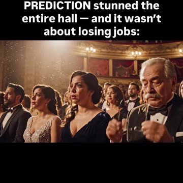 During the keynote session, the room went silent after one economist said: