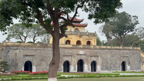 Imperial Citadel in Hanoi, Vietnam