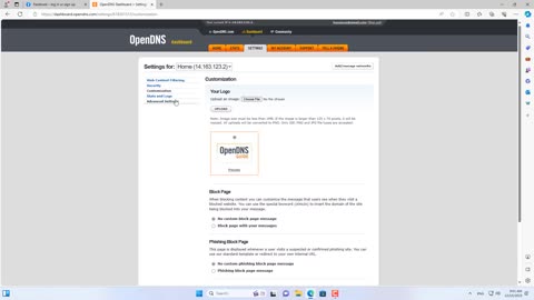 How to Block Facebook on Entire Network using OpenDNS