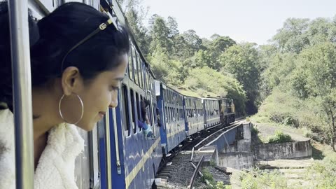 Sunglasses Falling From Train