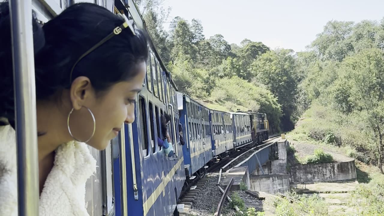 Sunglasses Falling From Train