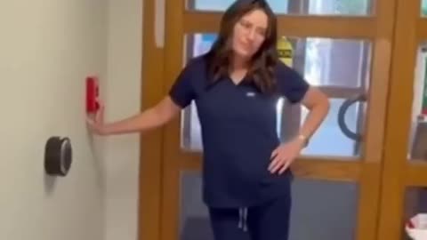 Woman pulls fire alarm because she was being recorded and finds out: 🙄