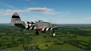 Landing my P47