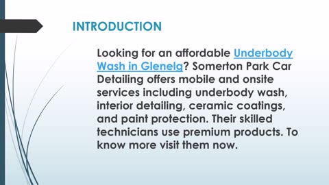 The best Paint Protection in Glenelg.