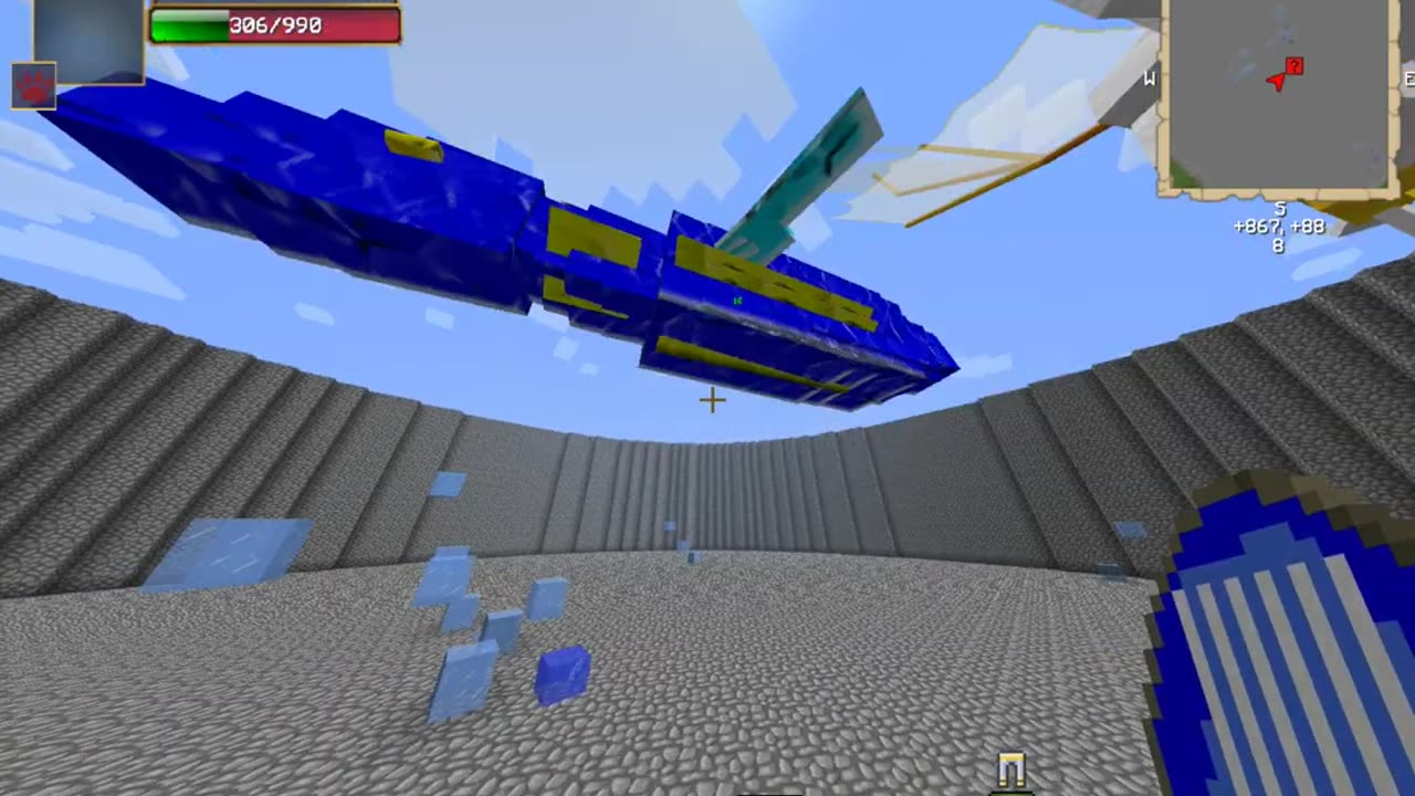 Minecraft mob battle the prince vs leviathan