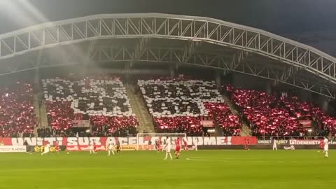 UTA Arad 1945 vs CFR Cluj (atmosfera superba la Arad)