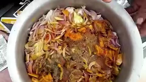 Truck Driver साहब बना दिये इतना स्वादिष्ट मटन की उँगलिया चाट