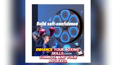 Fun & Fit: Music Boxing Workout Machine #boxingpads #boxingmachine