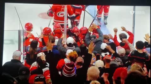 CGY vs CAR - Hurricanes Win in OT 2-1