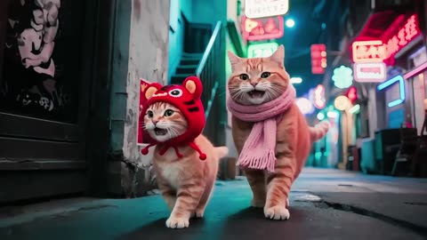 Tiger-Hat Kitten’s Fun HK Trip- Mimicking Bruce Lee Statue Daisy s Journal 57