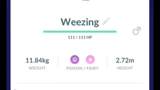 Pokémon GO-Evolving Shiny Koffing Into Galarian Weezing