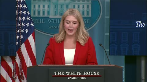 Press Secretary Karoline Leavitt Briefs Members of the Media