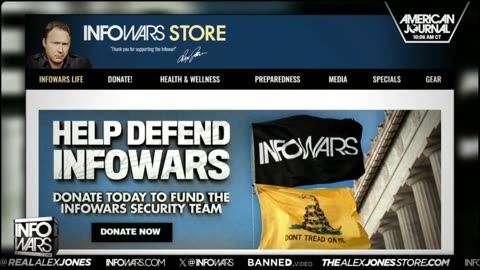 INFOWARS LIVE - 3/13/25: The American Journal with Harrison Smith / The Alex Jones Show / The War Room With Owen Shroyer