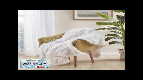 Serta Mila Shaggy Heated Throw Blanket Soft Faux Fur Heated Blanket Review