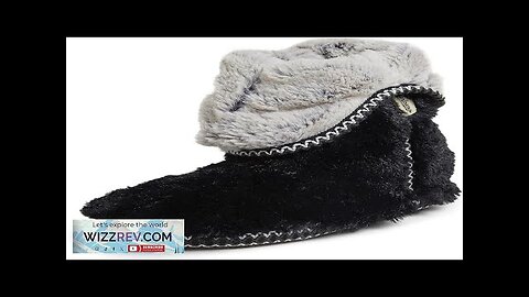 Dearfoams Women's Beth Furry Foldover Boot Slipper Review