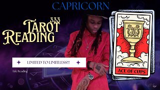 CAPRICORN ♑︎ - “BREAKING FREE FROM LIMITATION” PSYCHIC TAROT