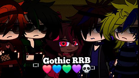 Gothic RRB ❤️💙💚💜💀