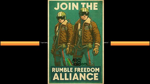 PsyKomanteum joins the Rumble Freedom Alliance?